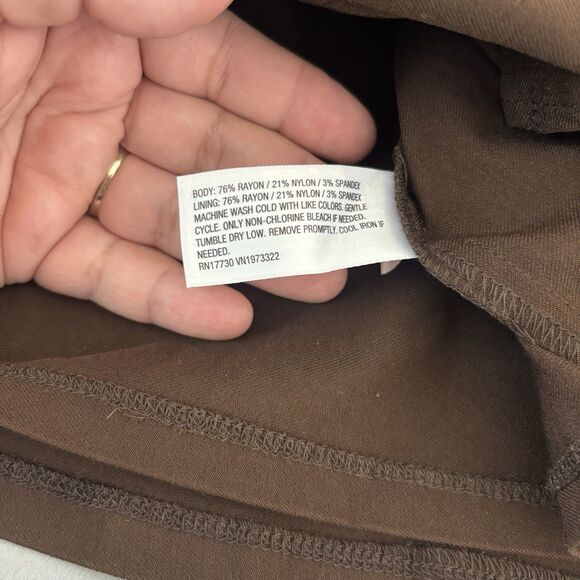 Wild Fable Women's Brown Skort NWT Junior Size XL - Picture 4 of 7